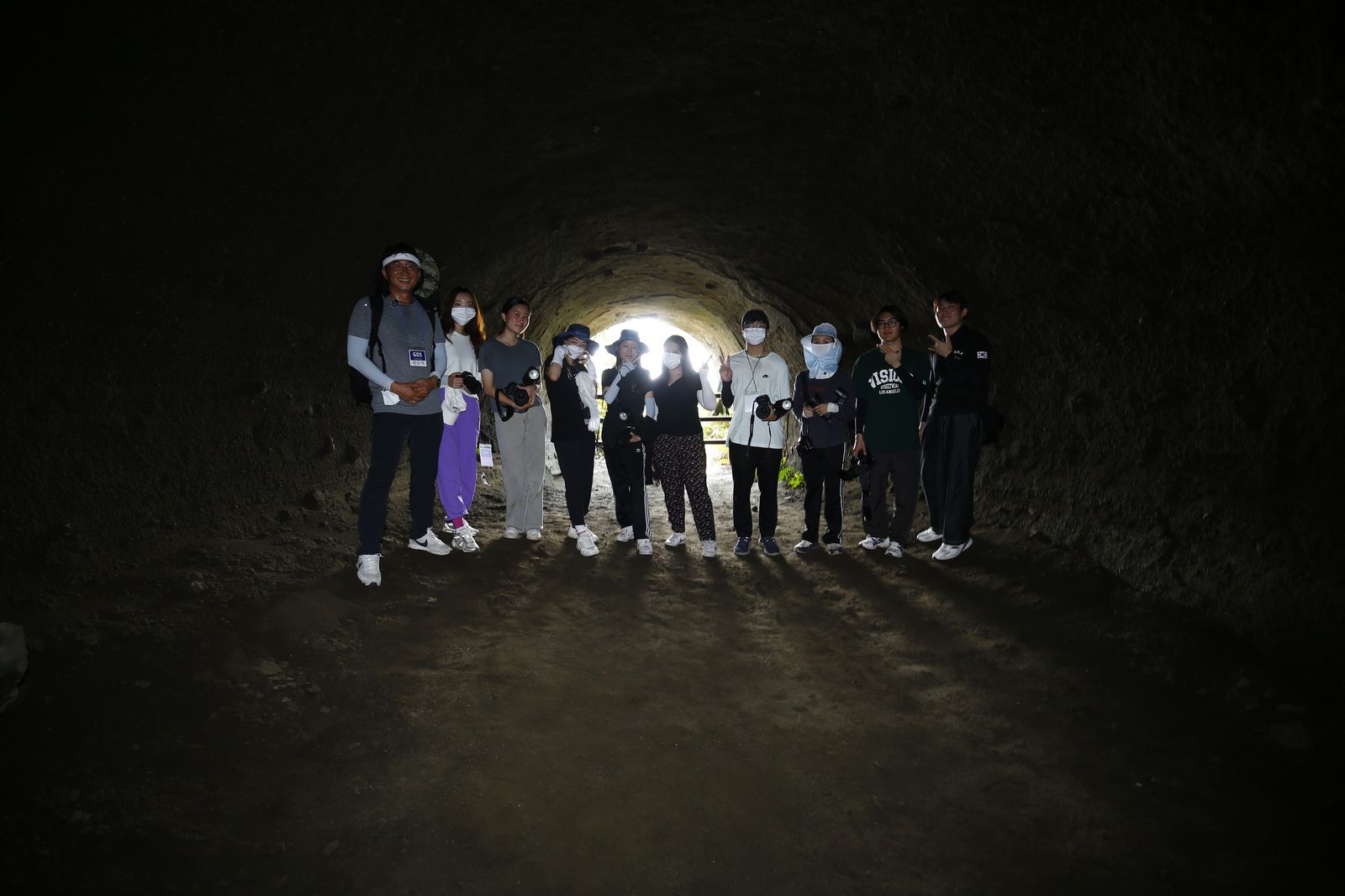 Voice of History Camp 제주 — 진지동굴 촬영 현장