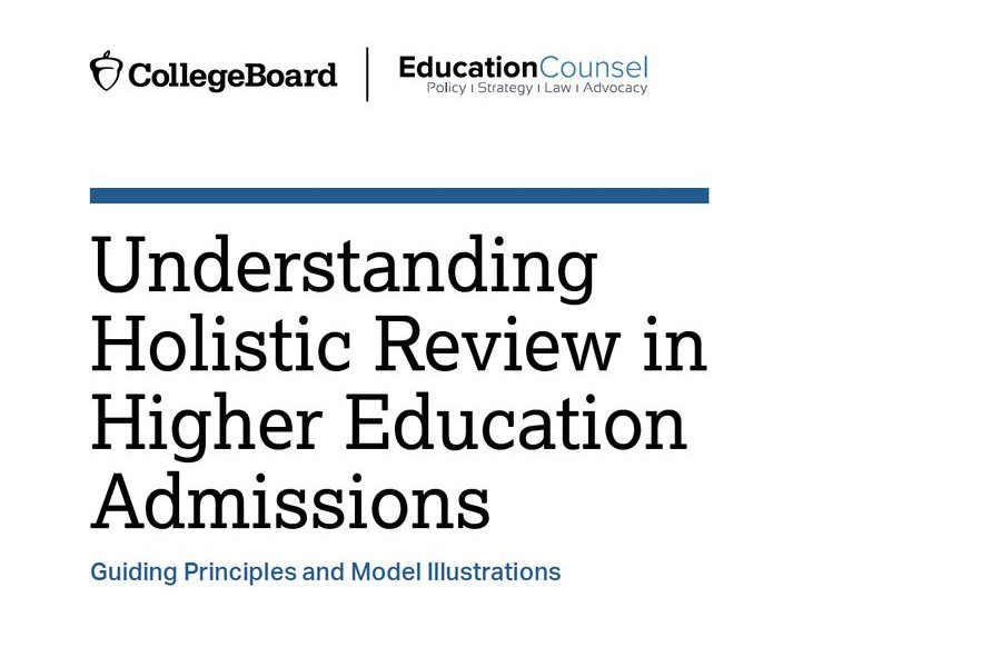 Understanding Holistic Review in Higher Education Admissions — College Board