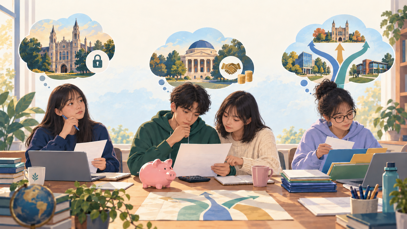 ED는 등록 약속, REA·SCEA는 한 곳만 먼저, EA는 여러 대학 먼저, RD는 정시 마감에 함께. 지원 시기는 날짜가 아니라 약속의 종류입니다.